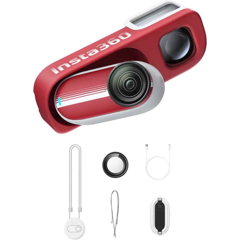 Insta360 GO 3S Retro Bundle - Classic Red